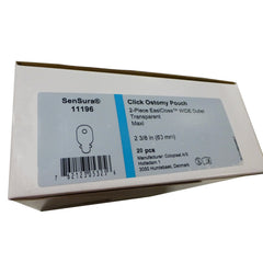 sensura click wide 2 piece ostomy pouch system blue match sensura click wide ostomy pouch mk641904bx