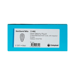 sensura mio click 2 piece opaque ostomy pouch blue match sensura mio ostomy pouch mk891210bx