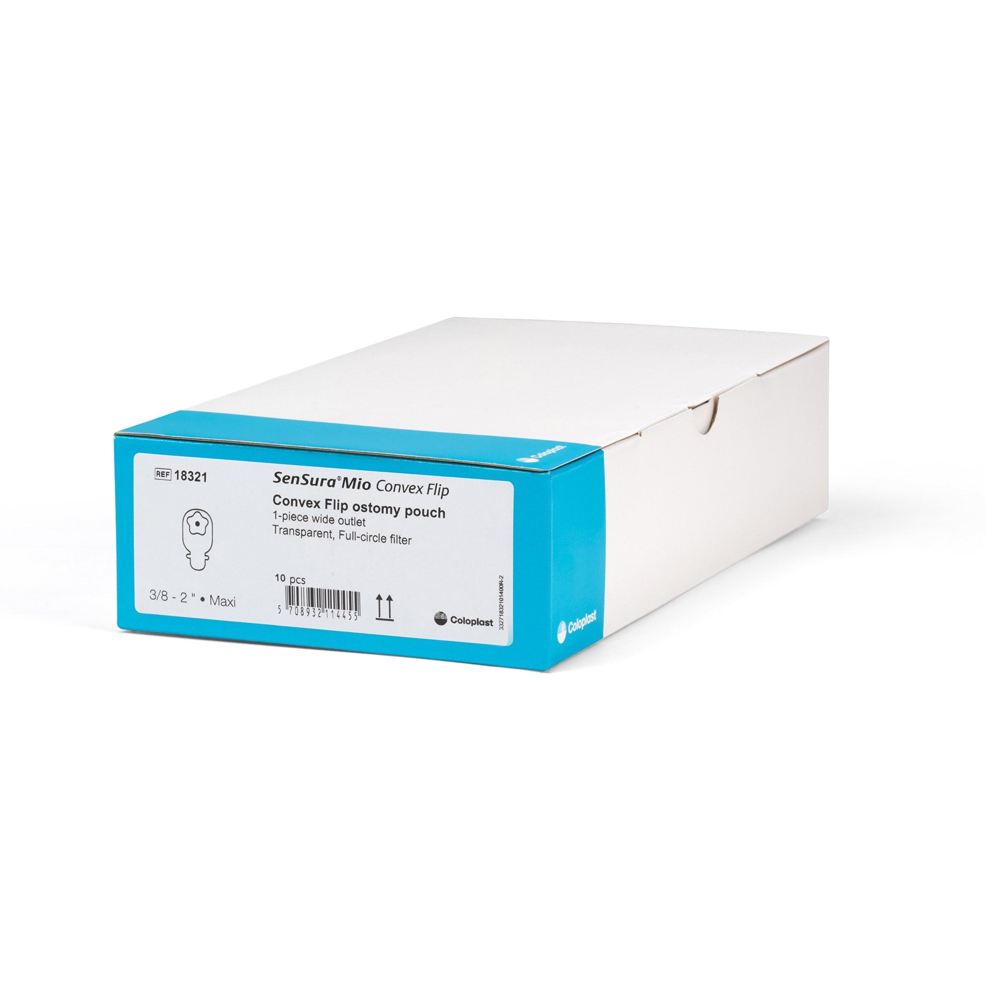 sensura mio convex flip 1 piece ostomy pouch 10 50mm stomas sensura mio convex ostomy pouch mk1124391bx