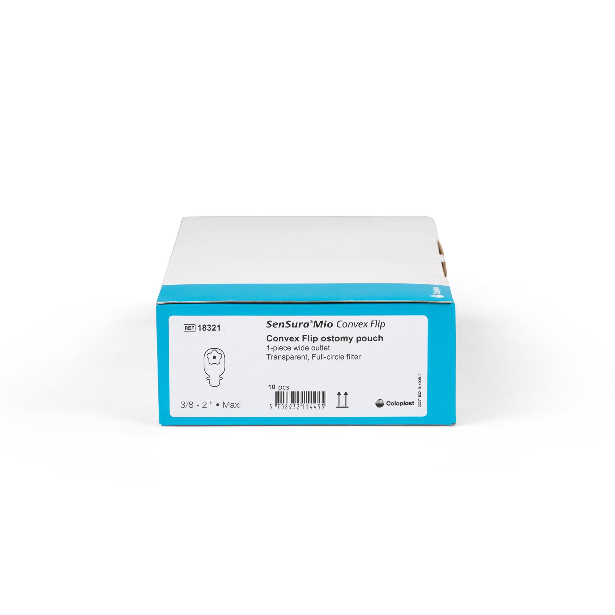 sensura mio convex flip 1 piece ostomy pouch 10 50mm stomas sensura mio convex ostomy pouch mk1124391bx