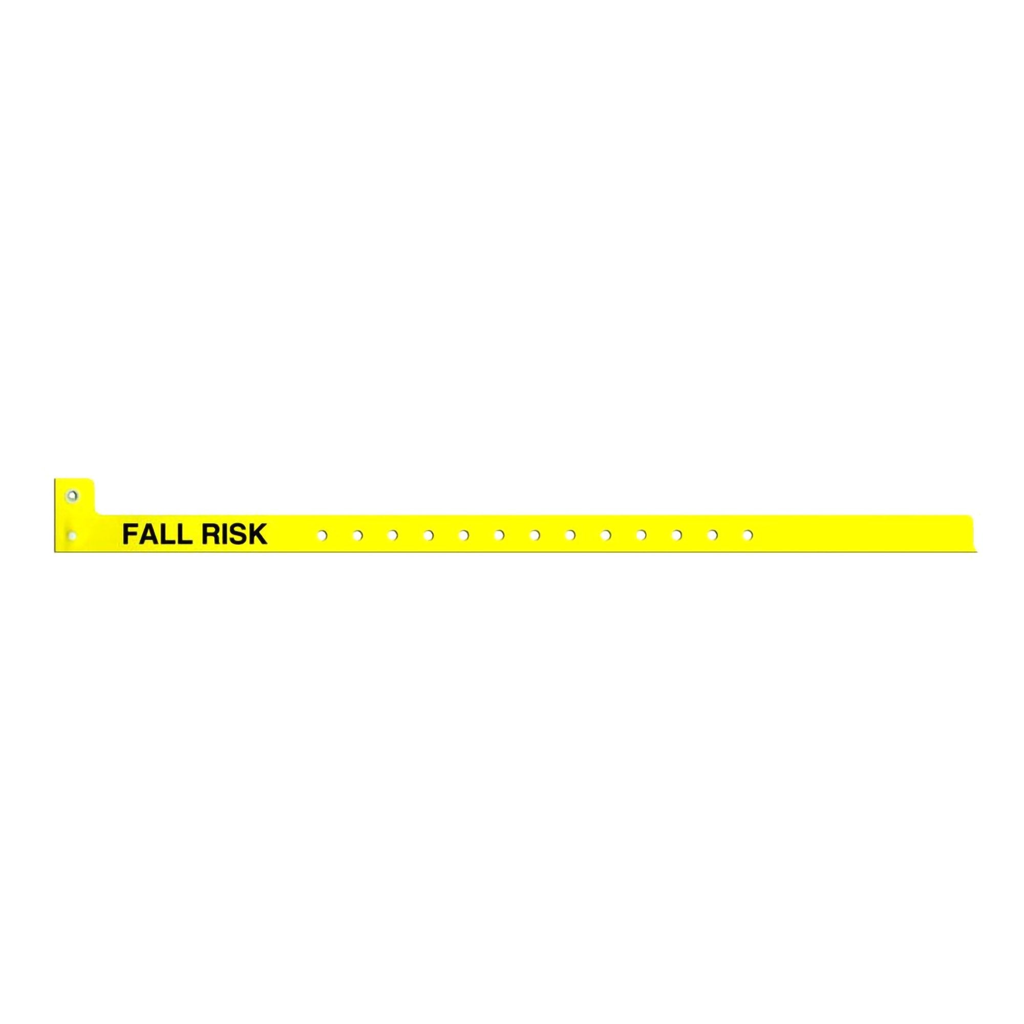 Identification Wristband Sentry Superband Alert Bands Alert Band Permanent Snap Fall Risk