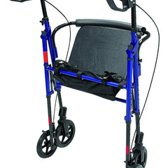 set n go wide rollator ht adj blue