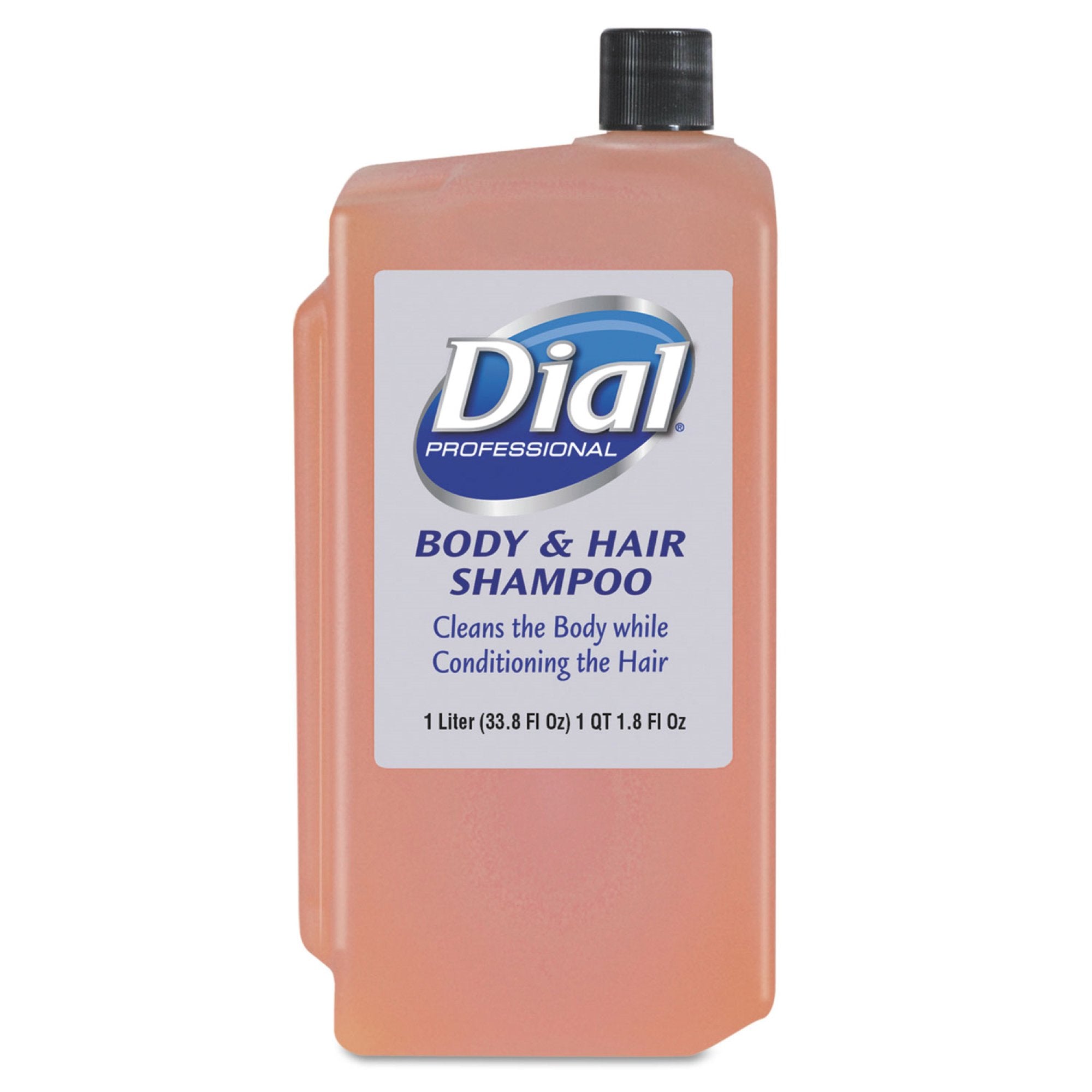 Shampoo and Body Wash Dial Professional 1,000 mL Refill Bottle Peach Scent