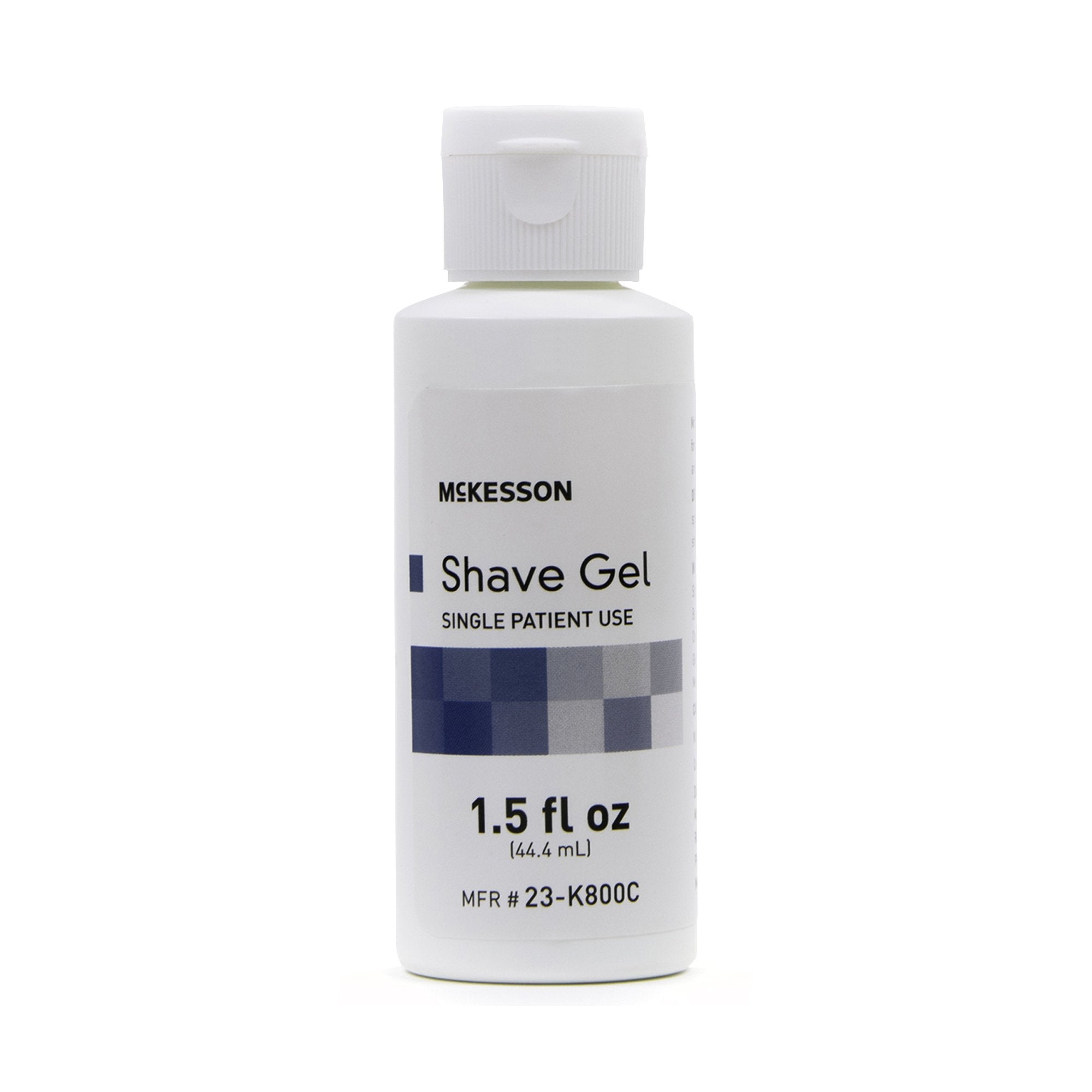 shaving gel mckesson bottle 1 5 oz packaging type each