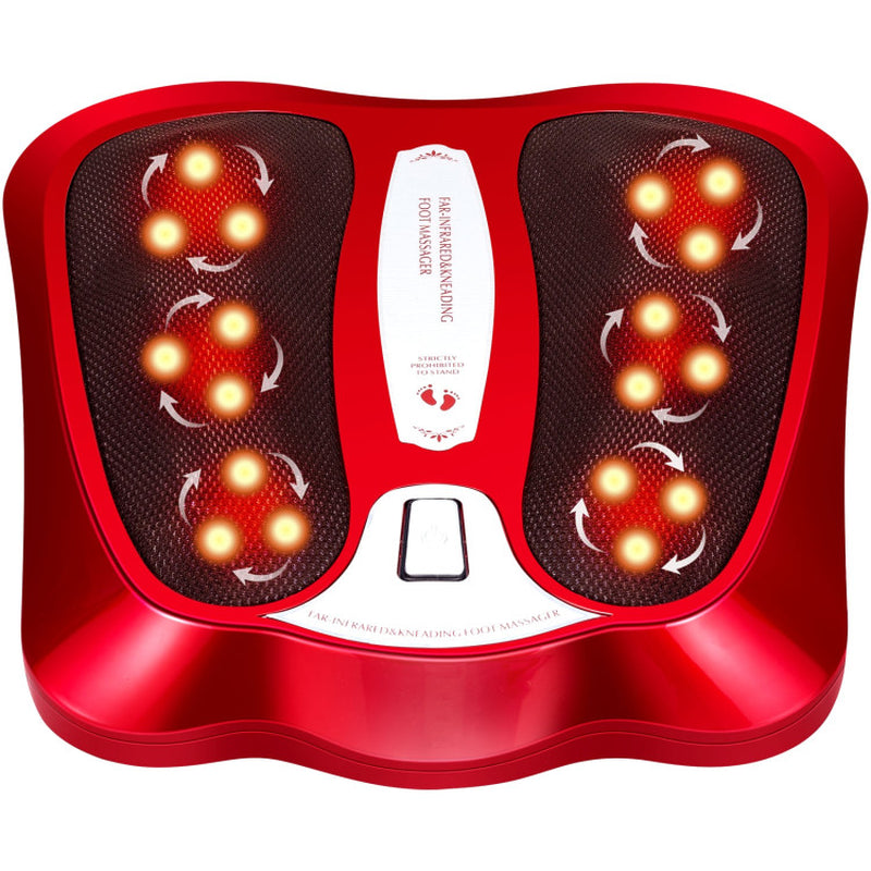 Shiatsu Heated Electric Kneading Foot and Back Massager