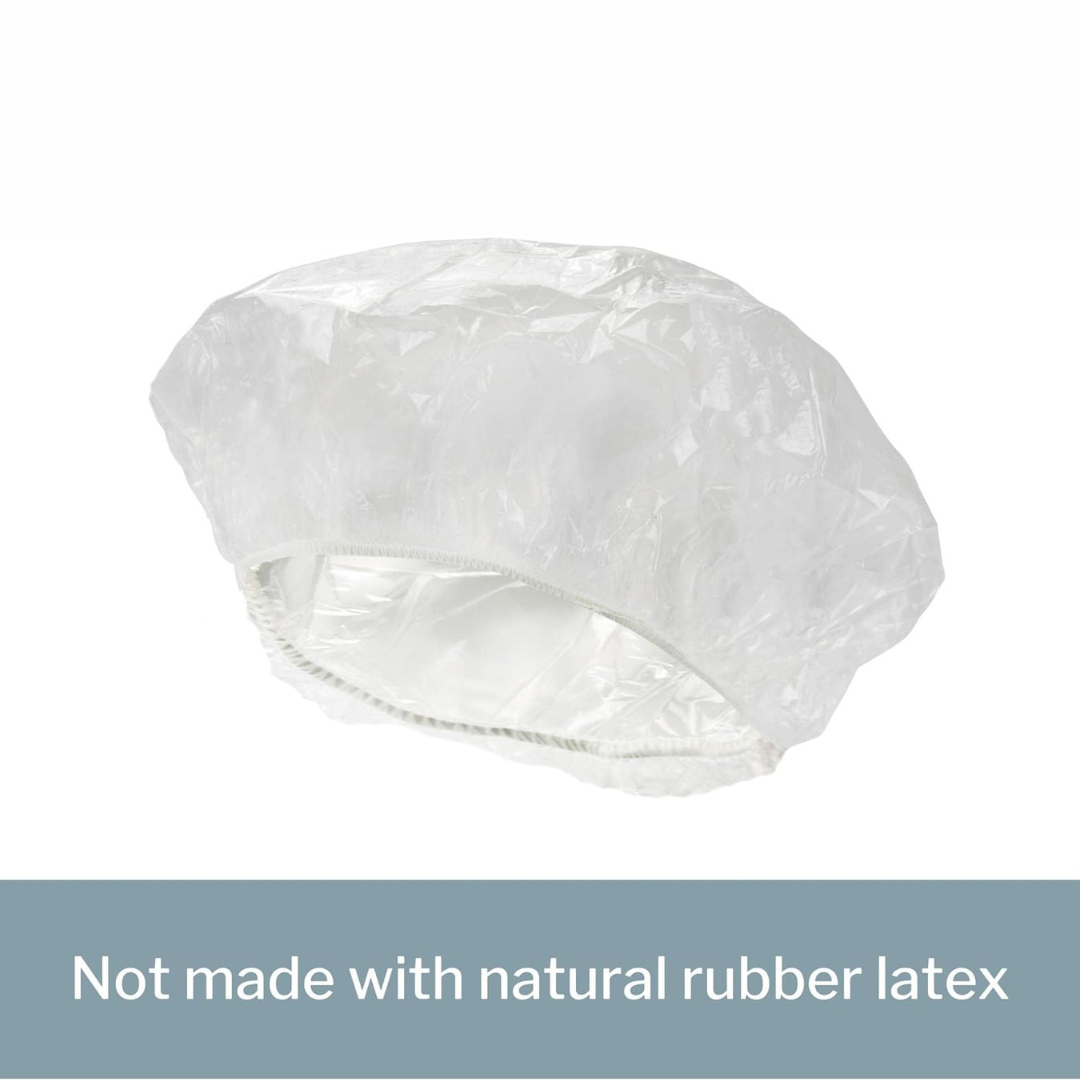 shower cap mckesson one size fits most clear packaging type each