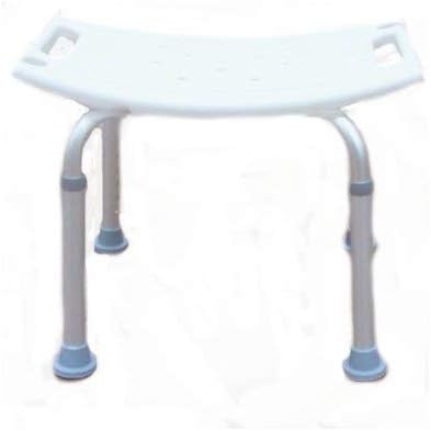 shower chair w out back 300 lb weight capacity