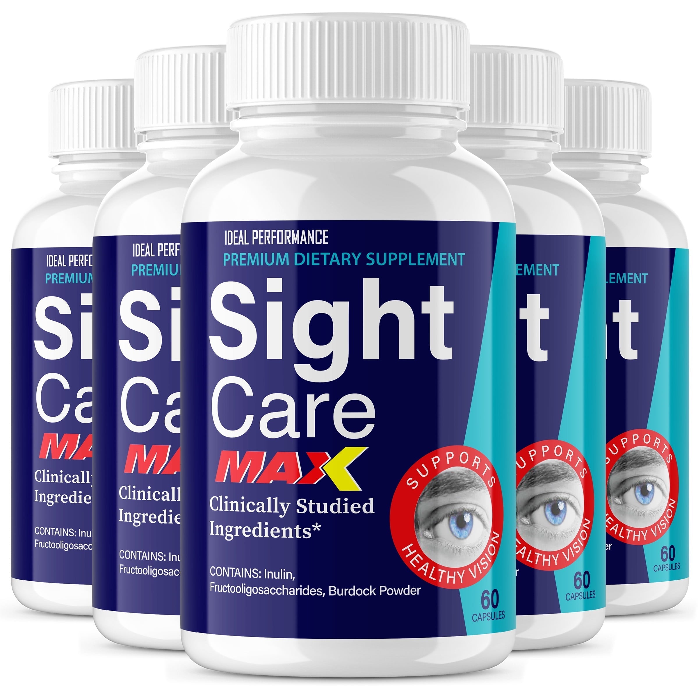 Sight Care Max   Revolutionary Advanced Vision Matrix Formula   Supports Healthy Vision   Dietary Supplement for Eyes Sight, 5 Pack