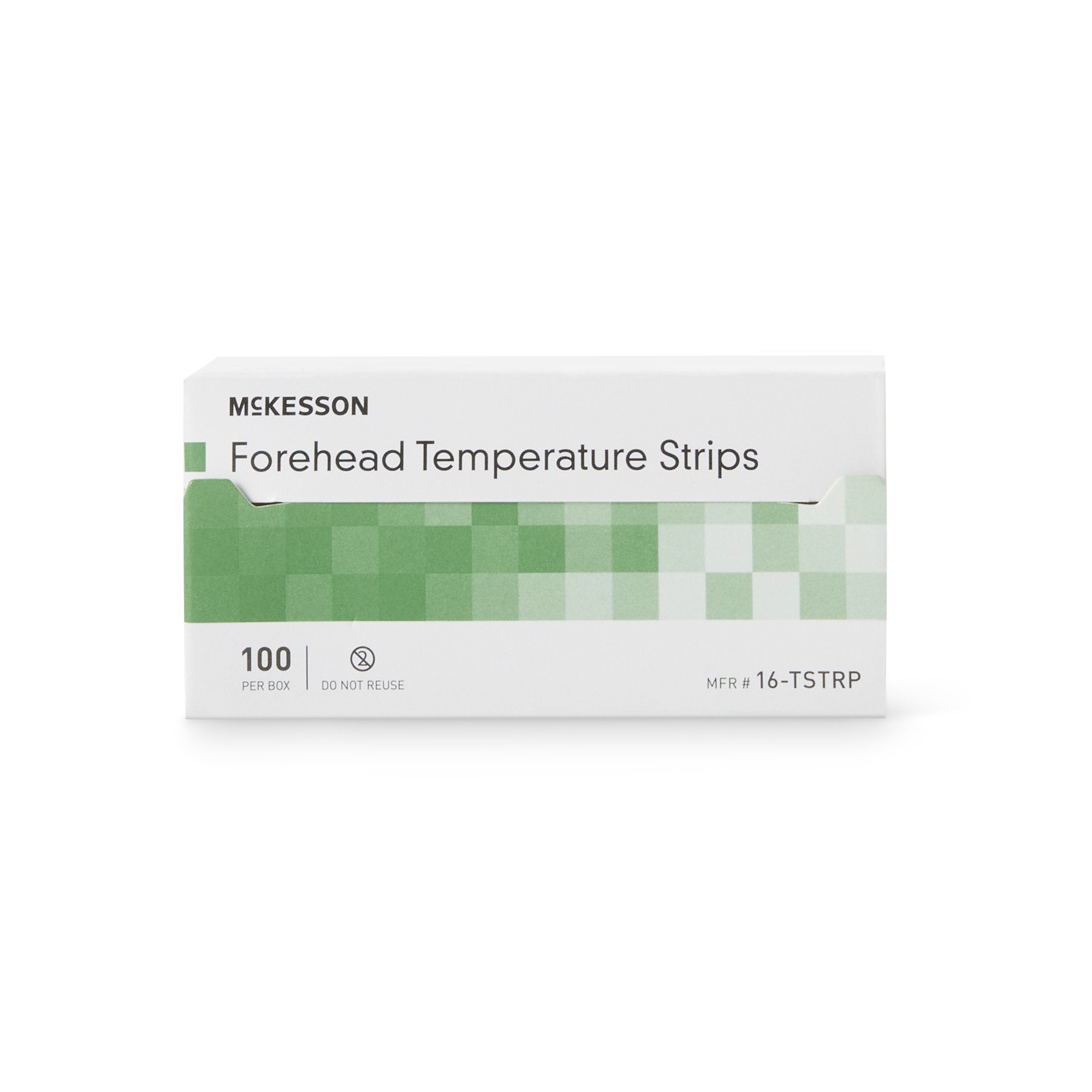 single patient skin thermometer mckesson 94 to 104 degreef line indicator display packaging type box