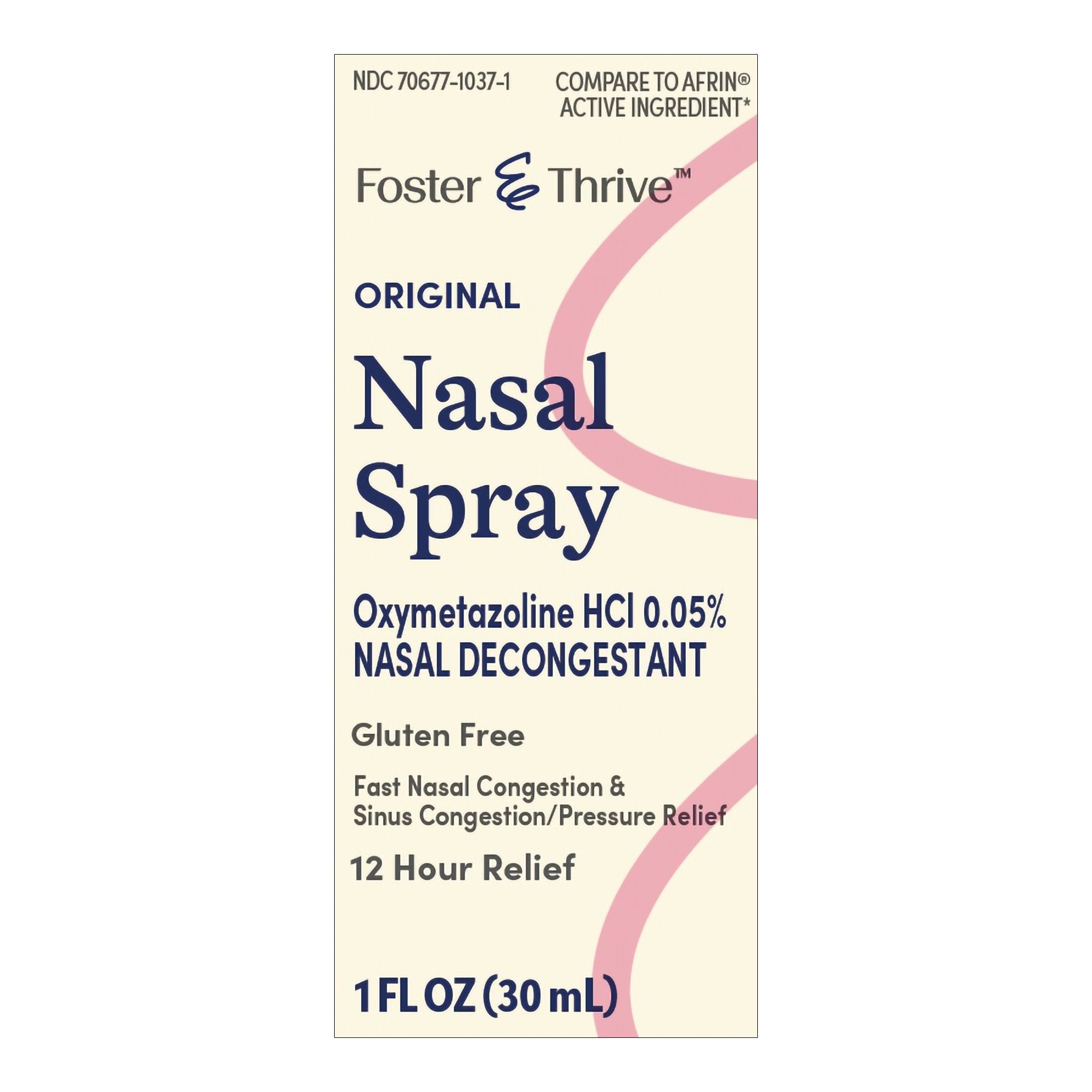 Sinus Relief Foster & Thrive 0.05% Strength Nasal Spray 1 oz.