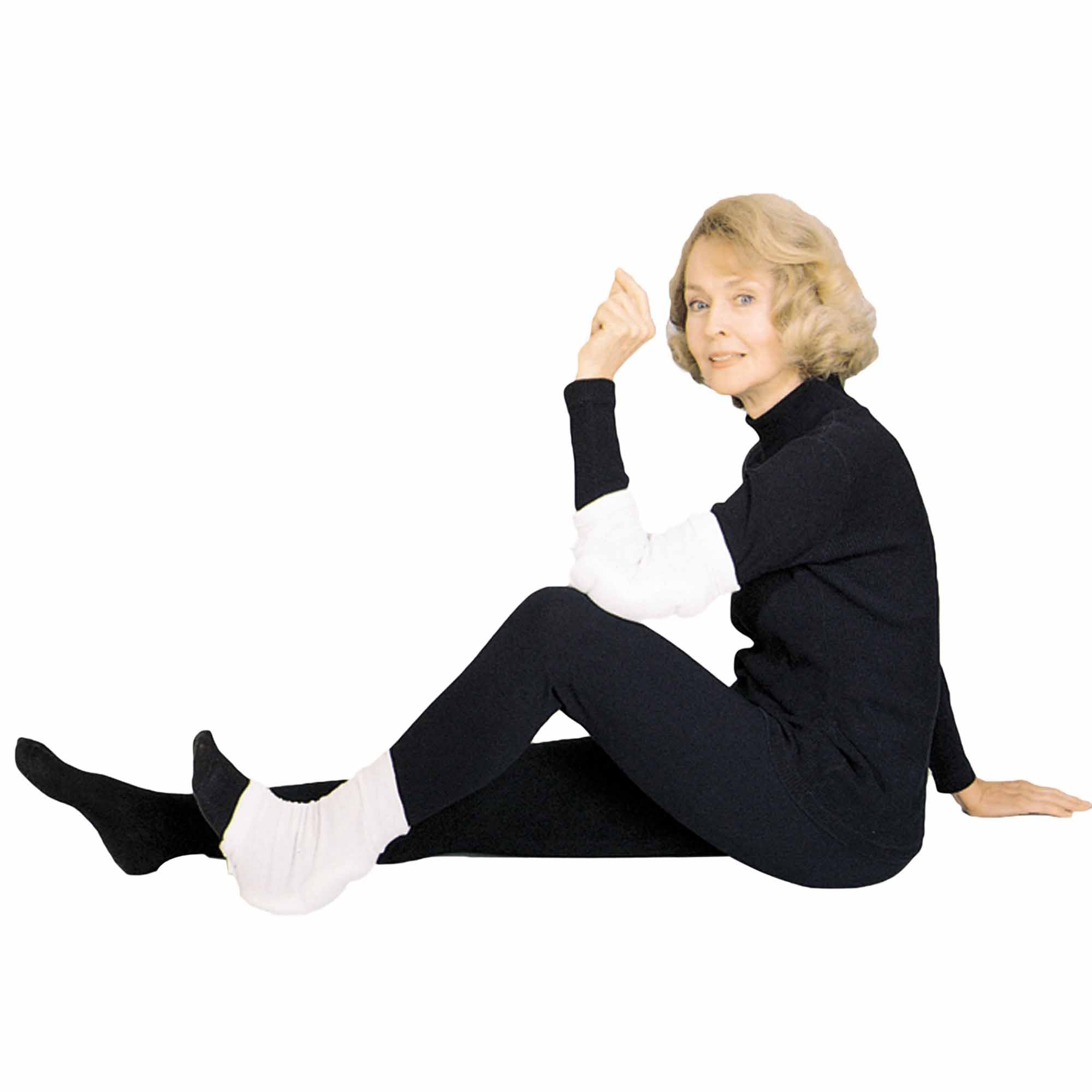 Heel / Elbow Protection Sleeve Small White