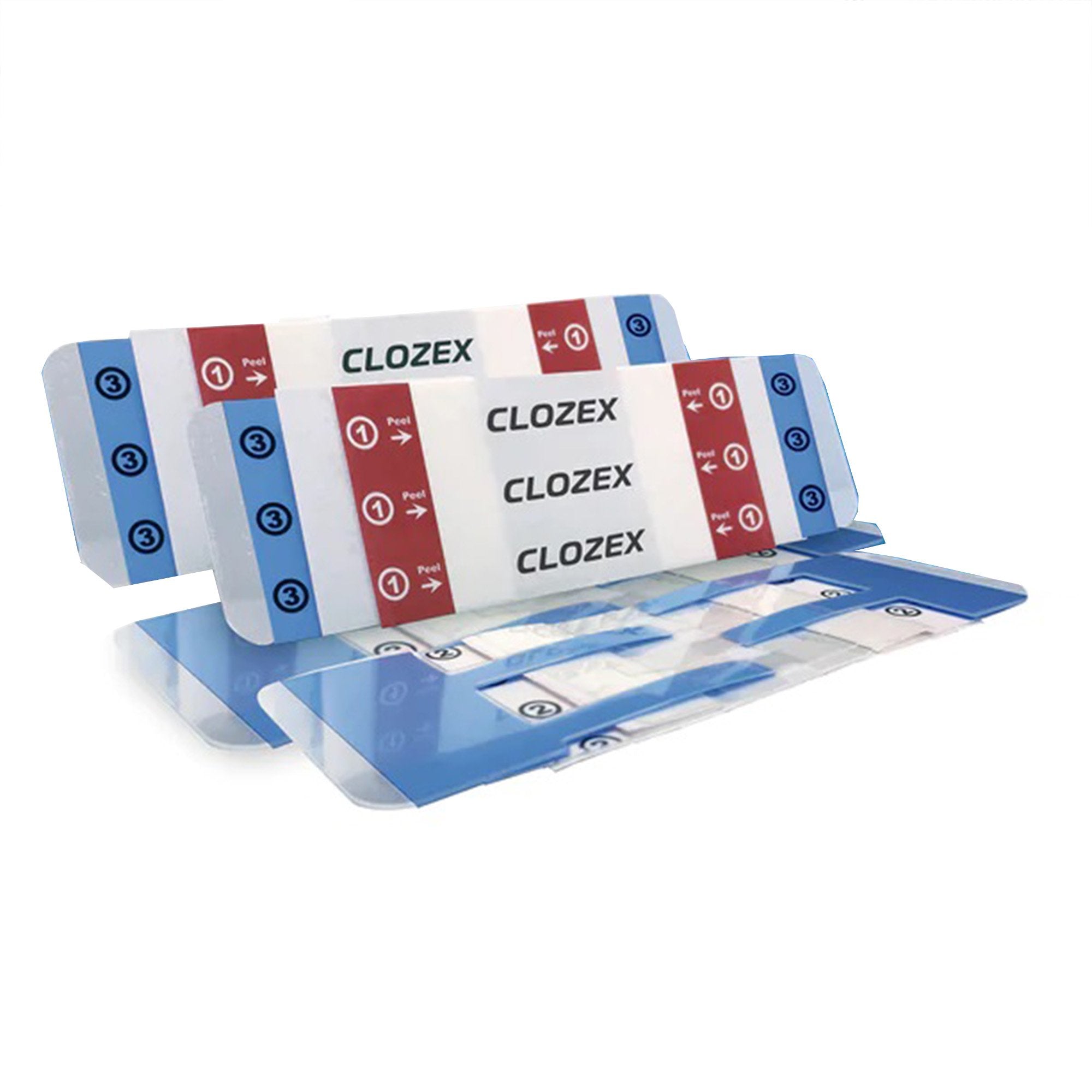 skin closure device clozex 1 1 2 x 1 3 8 inch polyurethane polyester medical grade acrylic interlaced closure strip clear