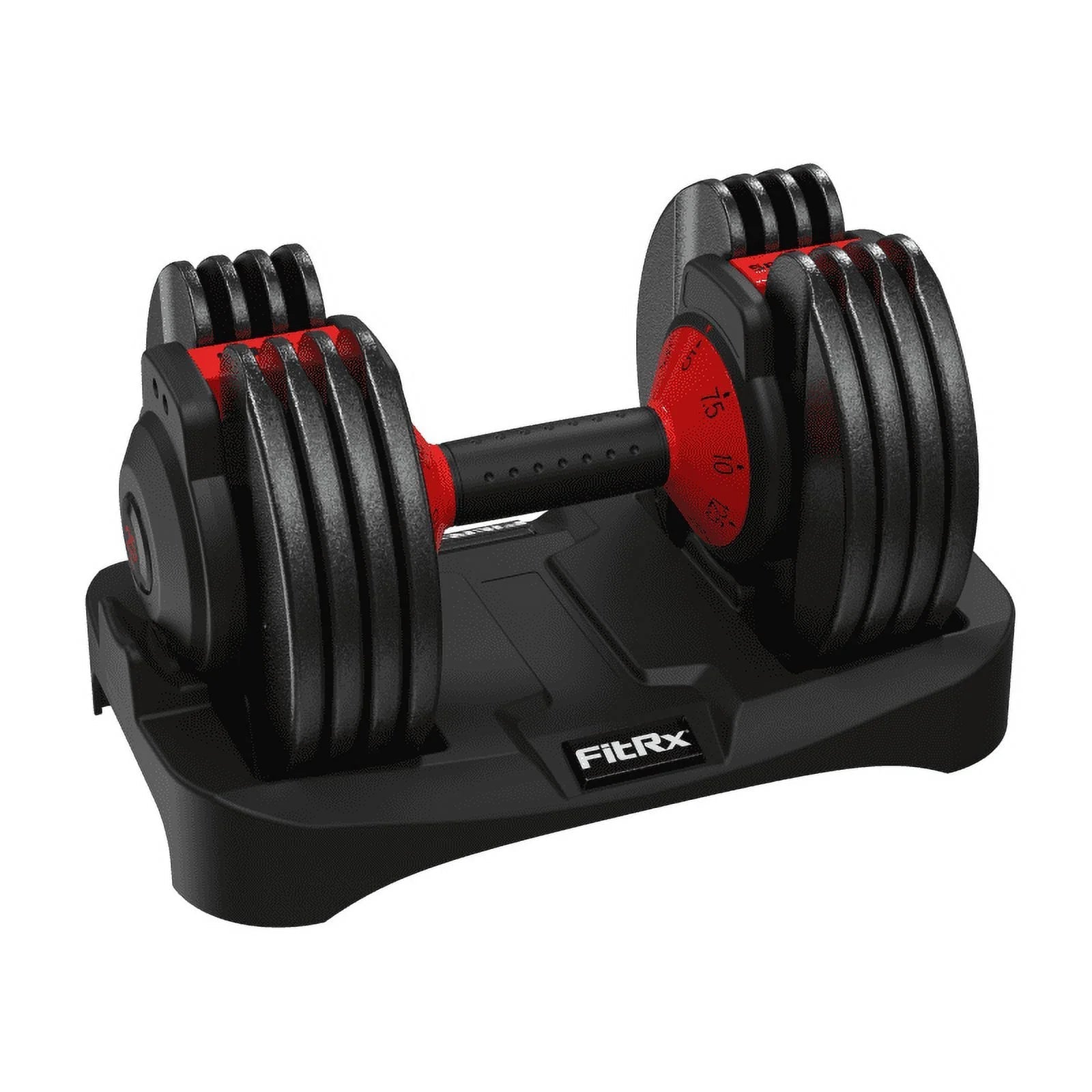 Smartbell, 25Lbs. Quick Select 9 in 1 Adjustable Dumbbell for Home Gym, 5 25Lbs. Weight in 2.5Lbs Increments