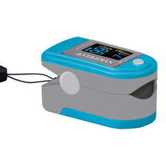 smartheart fingertip pulse oximeter for blood oxygen saturation deluxe smartheart fingertip pulse oximeter mk1218873ea
