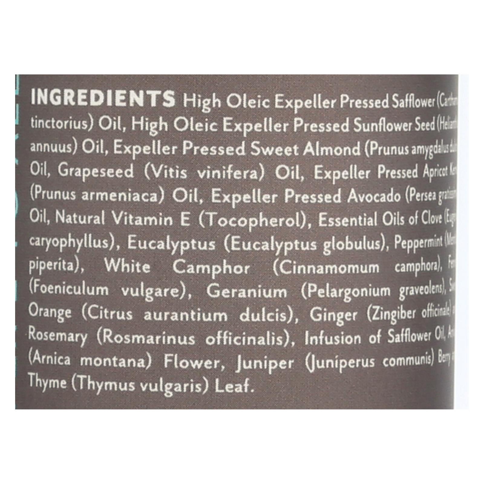 soothing touch bath and body oil muscle cmf 8 oz