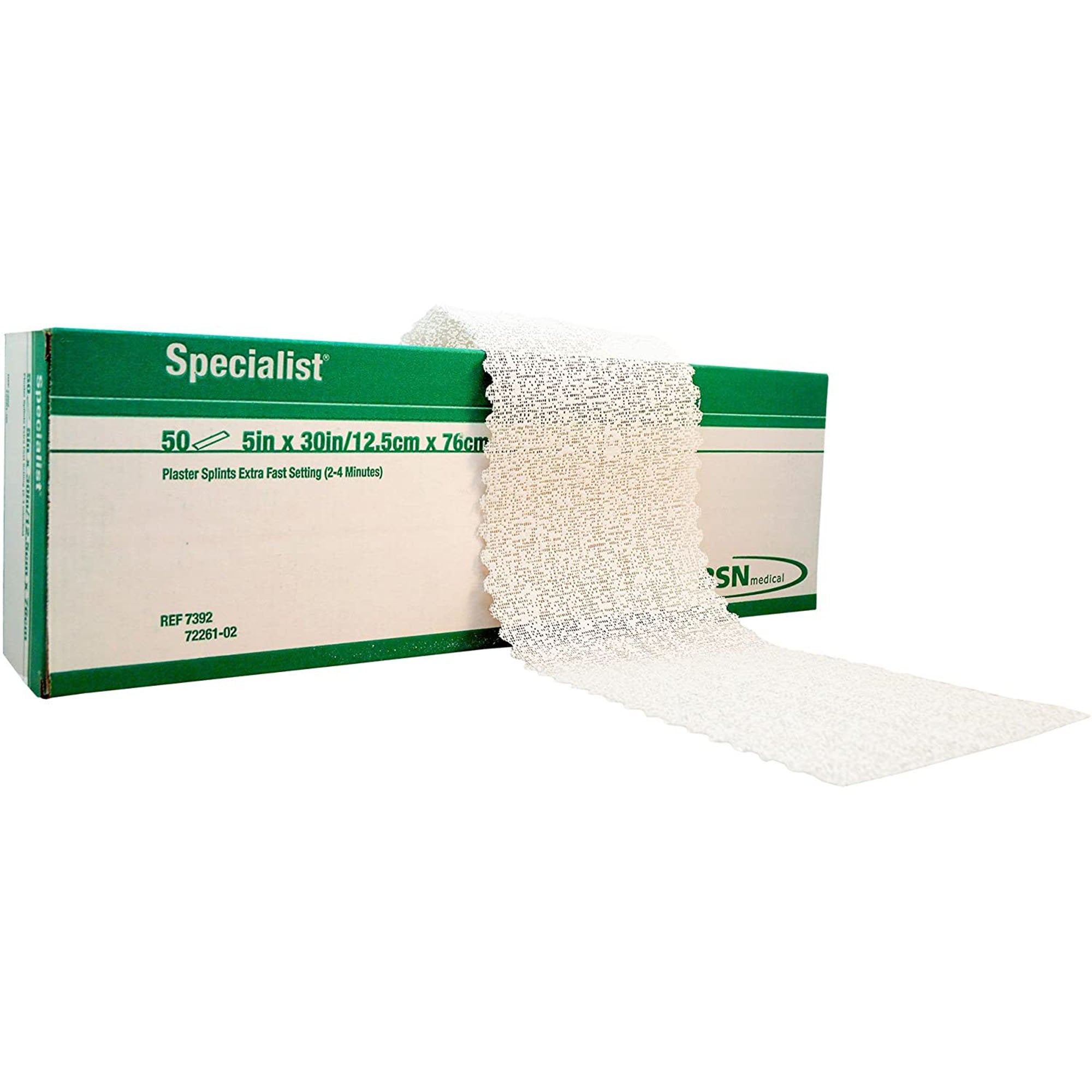 Plaster Splint Specialist 5 X 30 Inch Plaster of Paris White