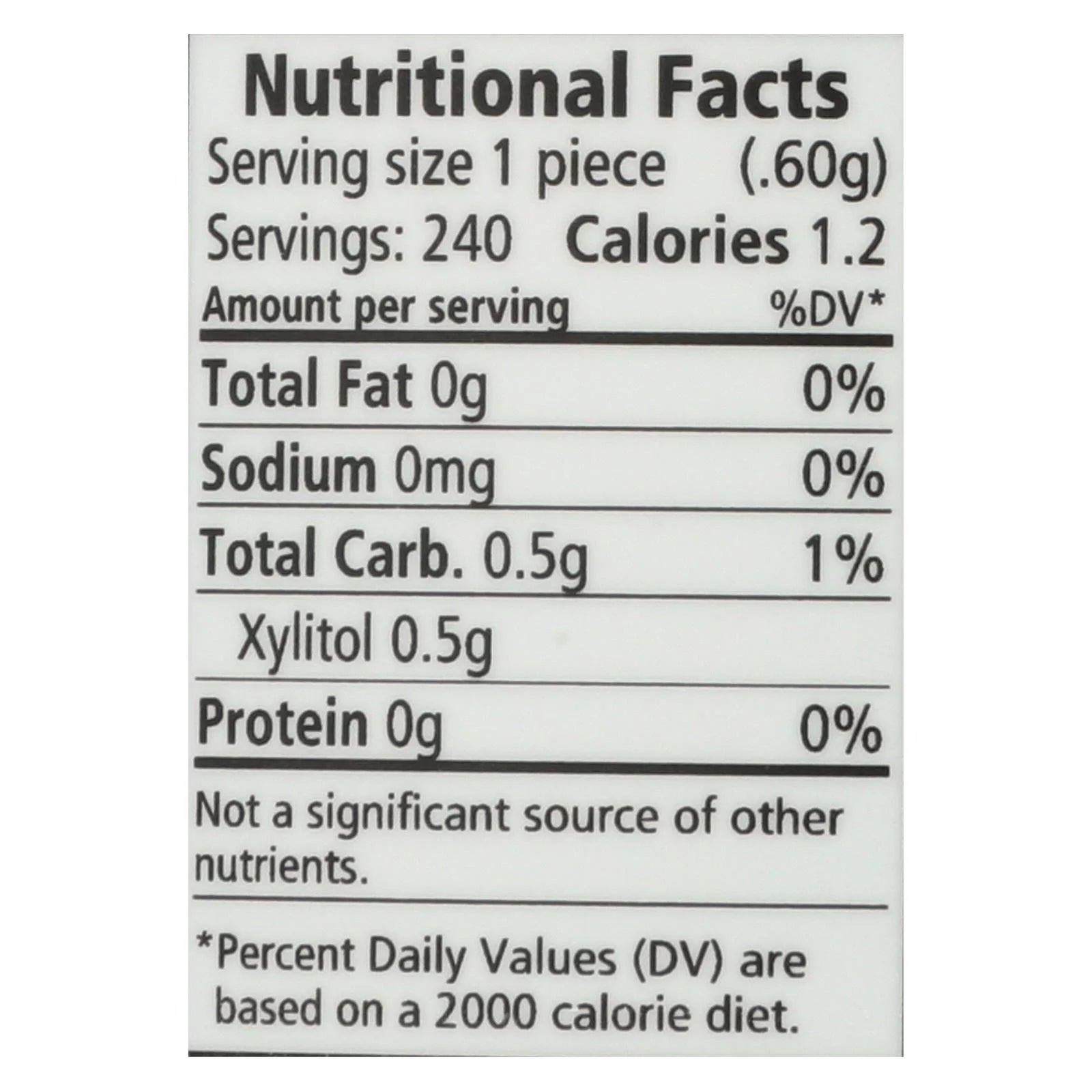 Spry Berryblast Mints Sugar Free 240 Ct