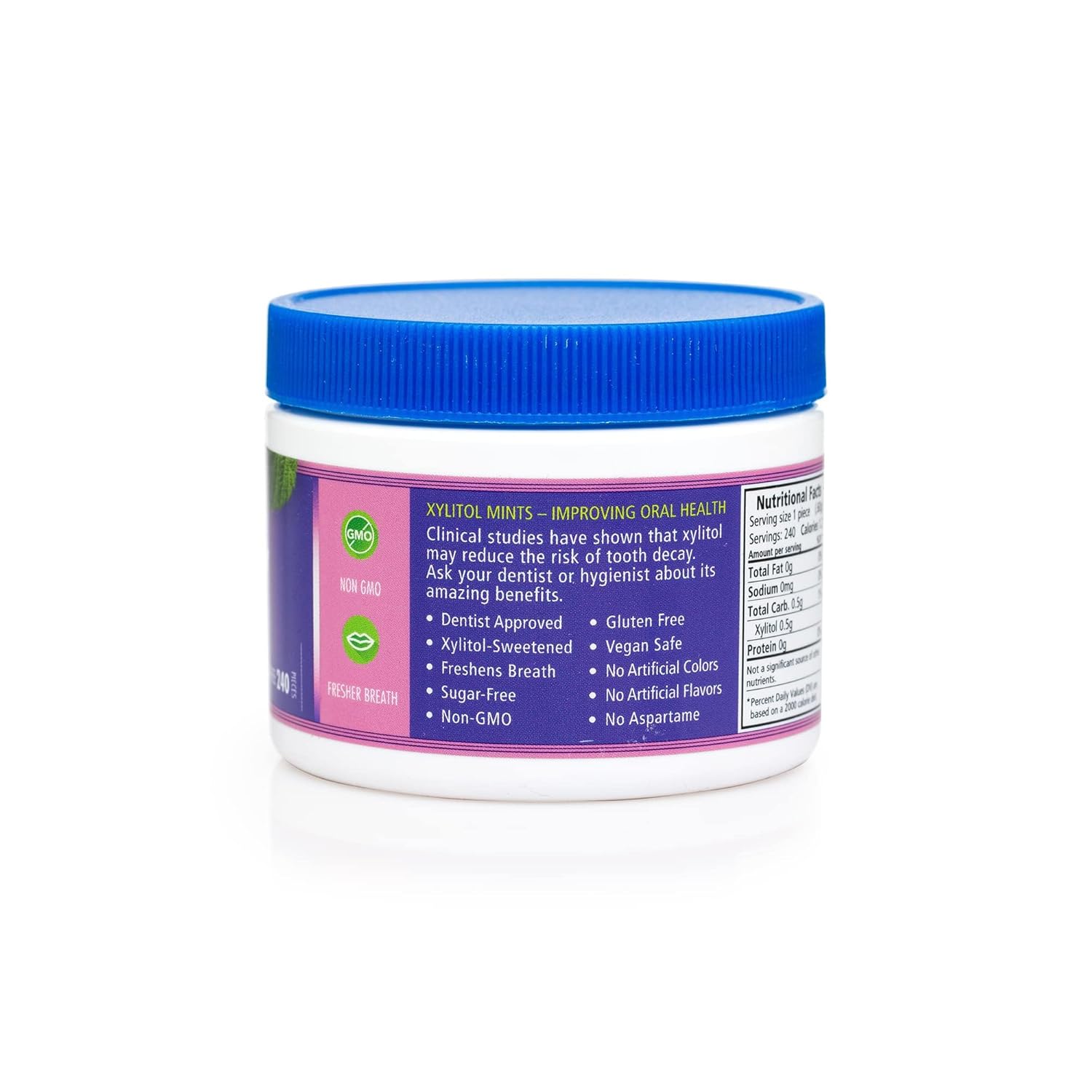 spry berryblast mints sugar free 240 ct