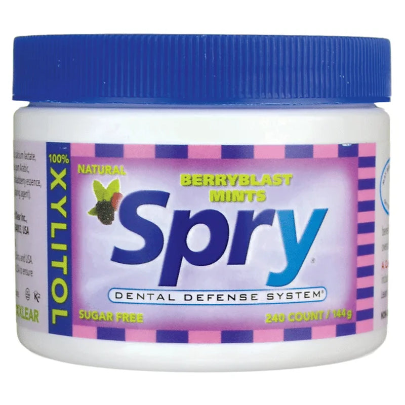 Spry Berryblast Mints Sugar Free 240 Ct