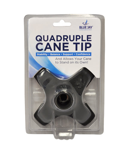 Stand Up For Your Cane Quadruple Cane Tip 3/4 Dia All Care Store