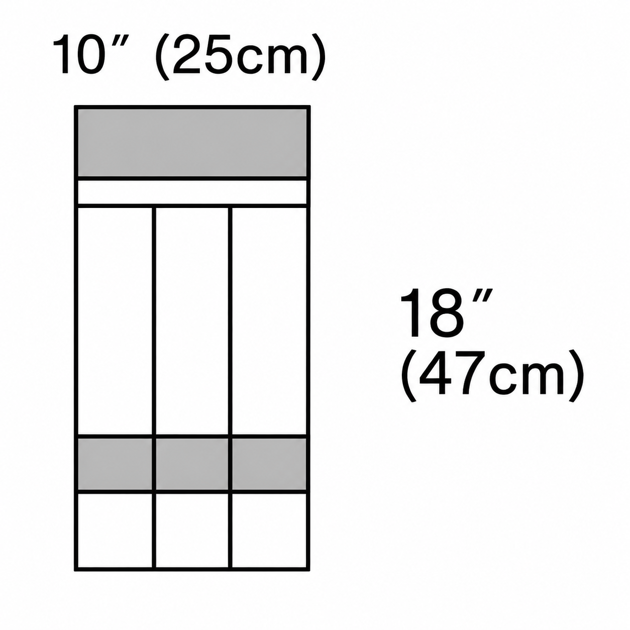 3M Steri-Drape Instrument Pocket Drape, Packaging Type- Case