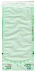 Sterilization Pouch Steriking Ethylene Oxide (EO) Gas / Steam 5 X 10 1/2 Inch Transparent / White Self Seal Paper / Film