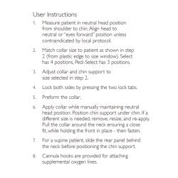 stifneck pedi select extrication cervical collar pediatric stifneck pedi select extrication cervical collar mk1107056ea