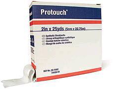 Stockinette Tubular Protouch 4 Inch X 25 Yard Synthetic NonSterile