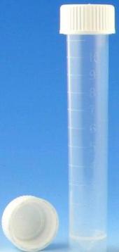 Storage and/or Transport Tube Plain 10 mL Screw Cap Polypropylene Tube