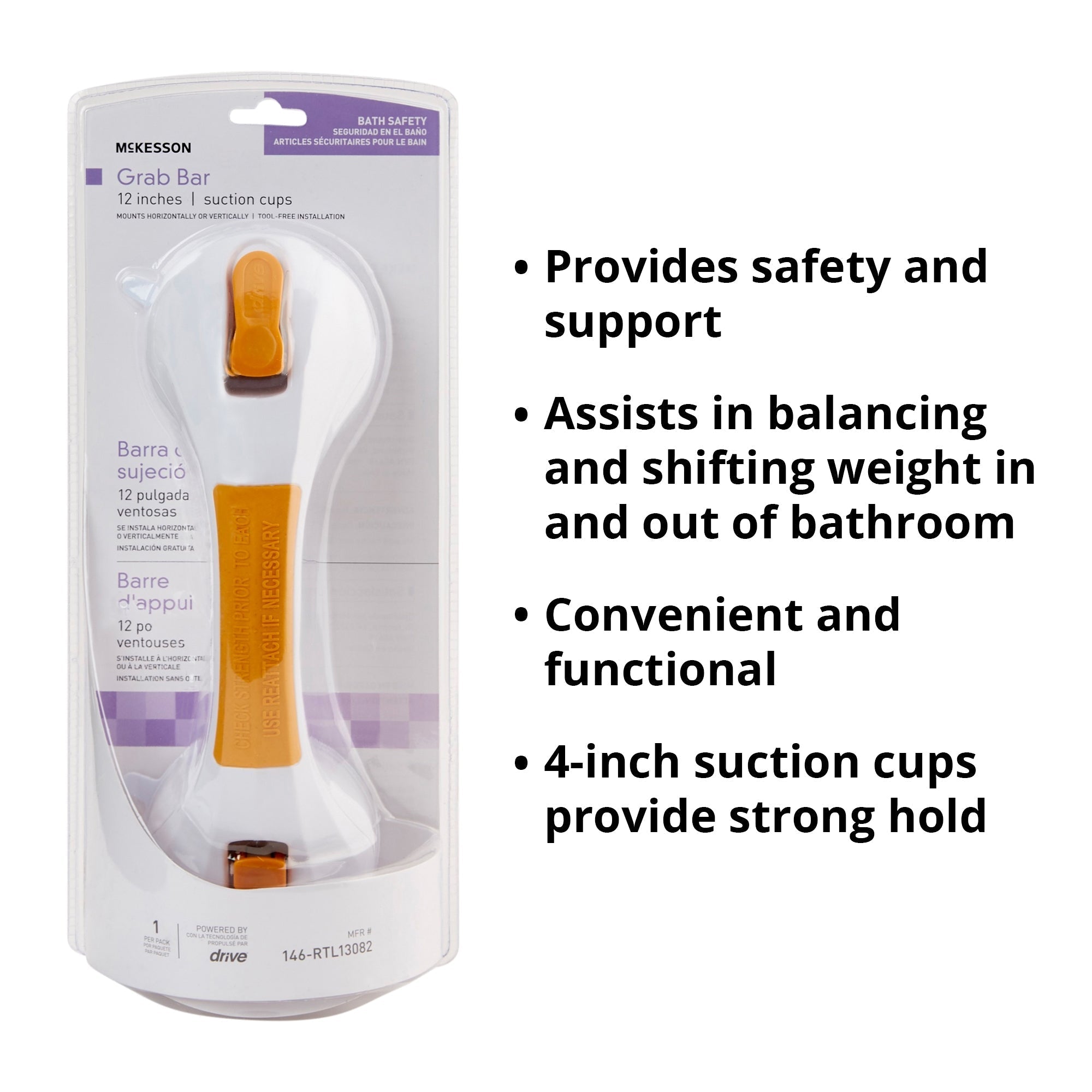 suction-cup grab bar