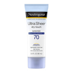 Sunblock Neutrogena Ultra Sheer SPF 70 Lotion 3 oz. Tube