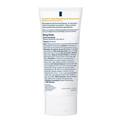 sunscreen cerave hydrating mineral sunscreen face spf 50 lotion 2 5 oz tube