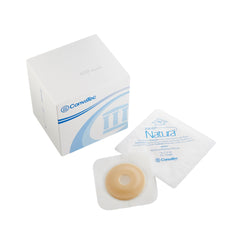 Ostomy Barrier Sur Fit Natura Durahesive Moldable, Extended Wear Acrylic Tape 45 mm Flange Sur Fit Natura System Hydrocolloid 7/8 to 1 1/4 Inch Opening 4 1/2 X 4 1/2 Inch