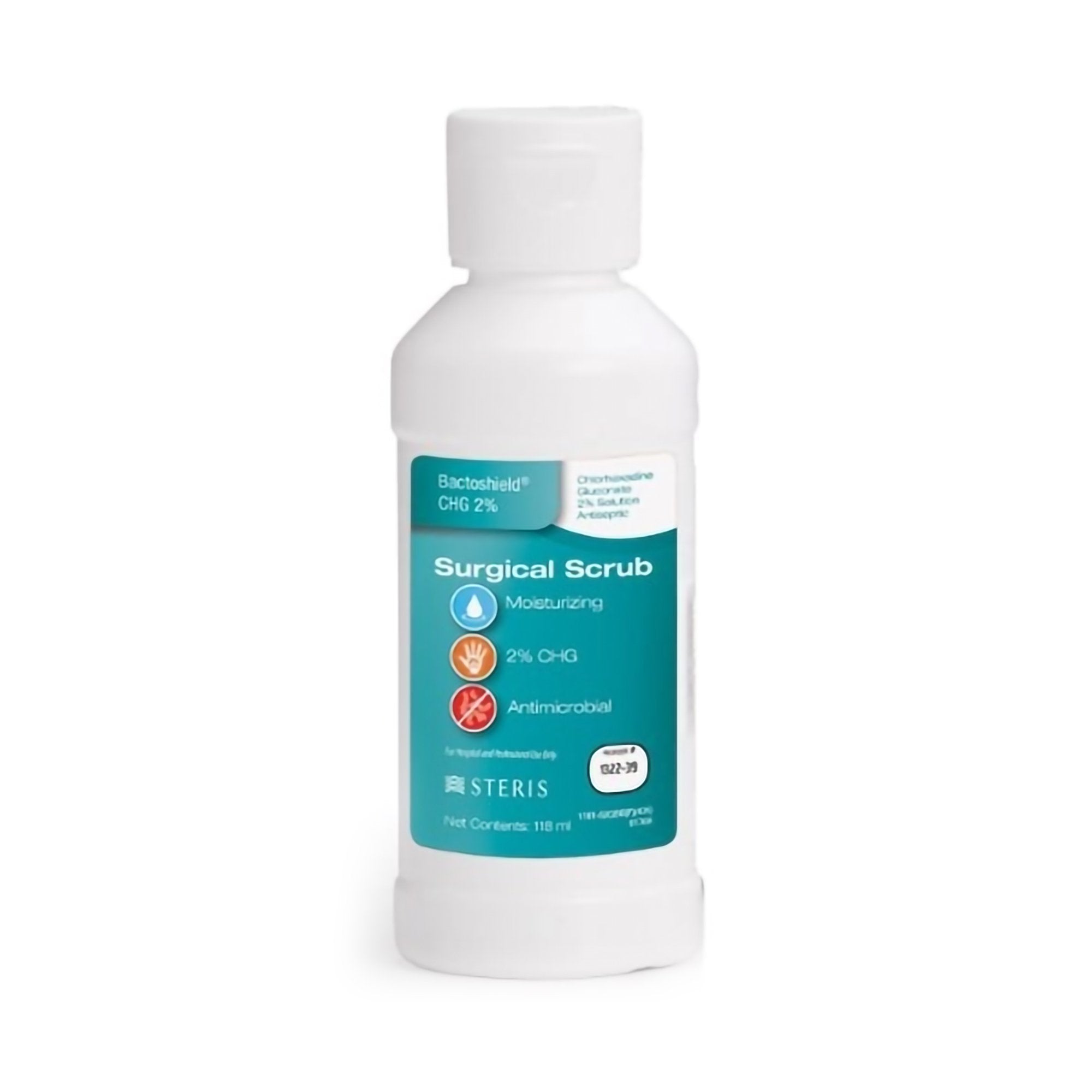 Surgical Scrub Solution Bactoshield 4 oz. Bottle 2% Strength CHG (Chlorhexidine Gluconate) NonSterile