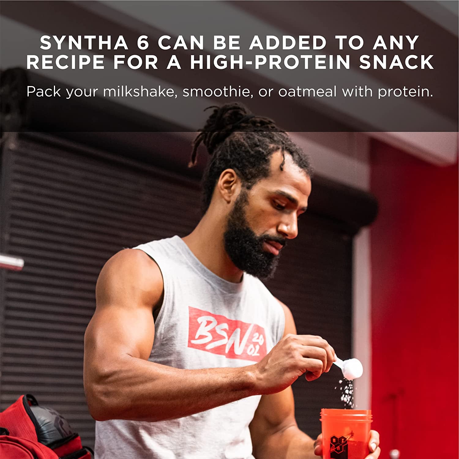 SYNTHA 6 Whey Protein Powder with Micellar Casein, Milk Protein Isolate Powder, Vanilla Ice Cream, 48 Servings (Packaging May Vary)