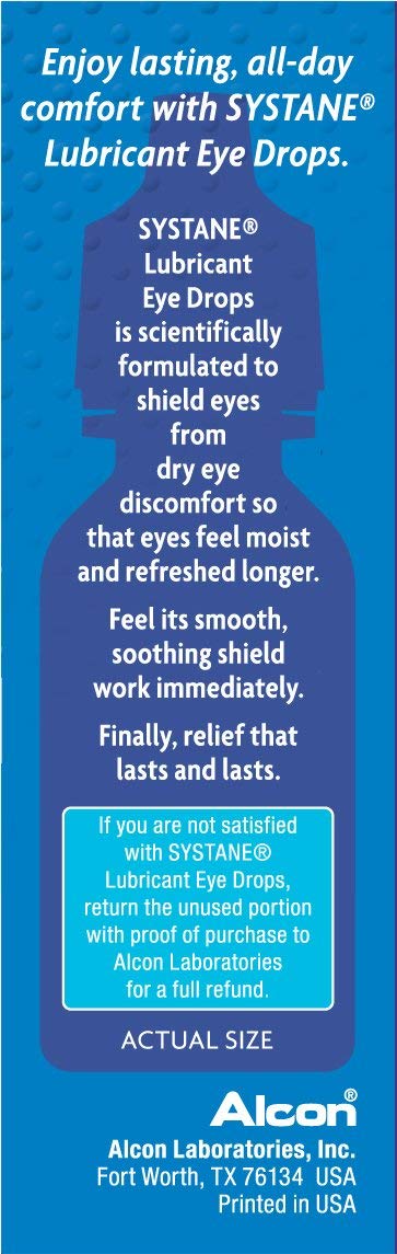 systane eye lubricant 0 5 oz systane eye lubricant mk542707ea