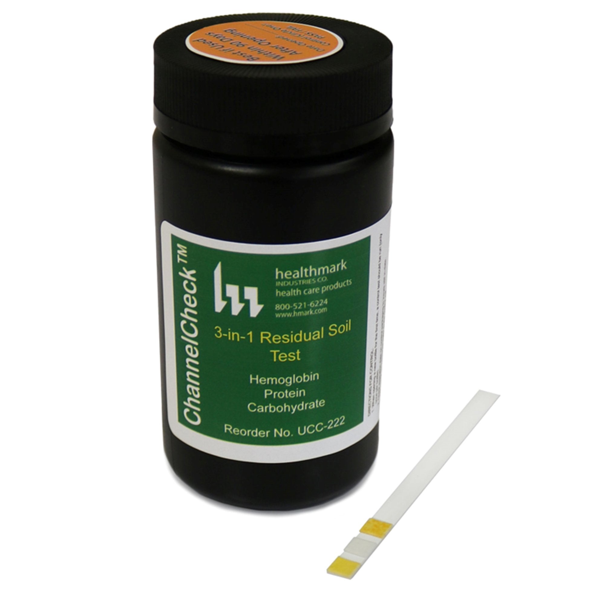 Instrument Cleaning Verification Kit ChannelCheck Checks for Blood, Protein, Carbohydrates