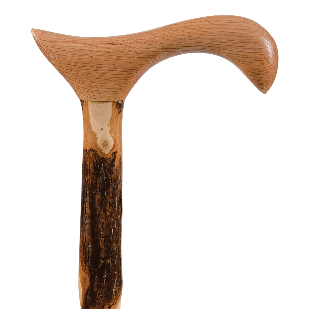 t handle cane brazos™ twisted wood 34 inch height wood grain 1