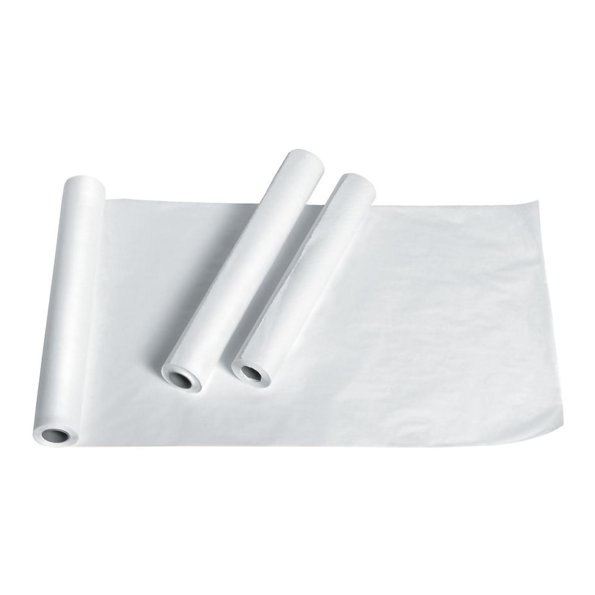 Table Paper Medline 18 Inch Width 125 Foot Length White Crepe