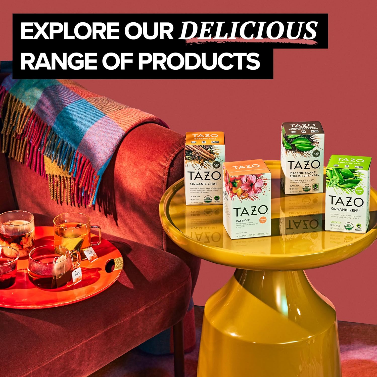 tazo tea tea awake eng breakfast case of 6 16 bag