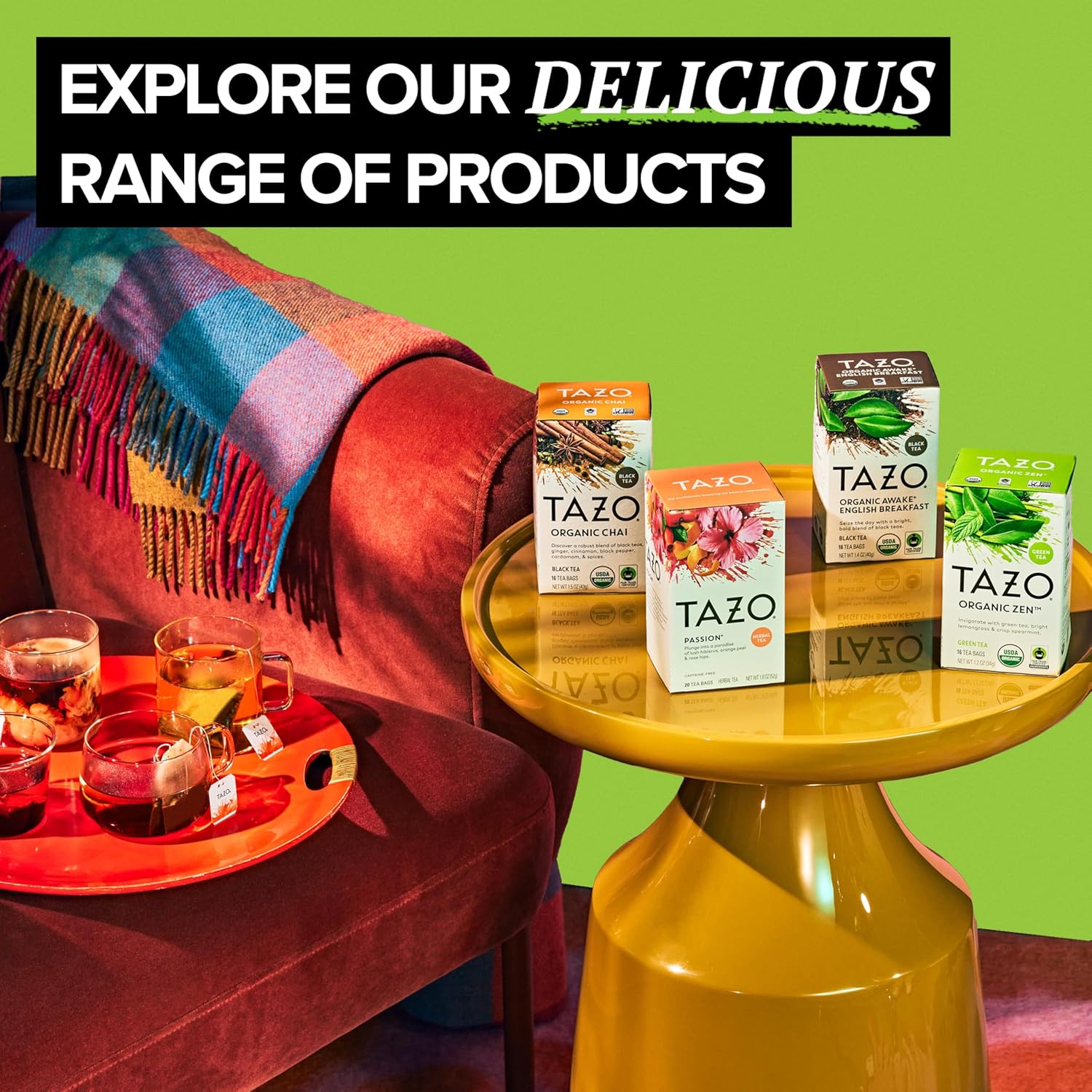 tazo tea tea zen case of 6 16 bag