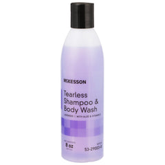 Tearless Shampoo and Body Wash McKesson 8 oz. Flip Top Bottle Lavender Scent