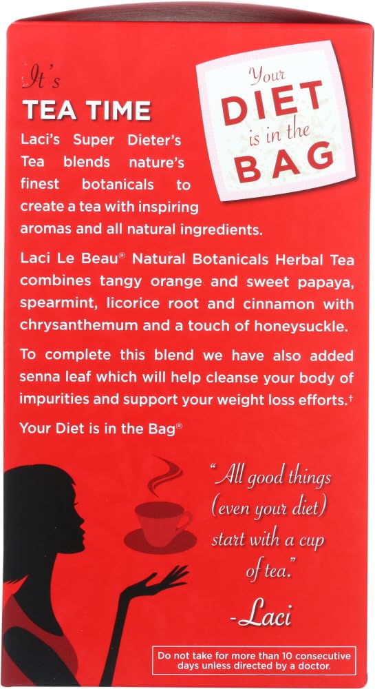 teas super dieters tea natural botanicals 30 bags