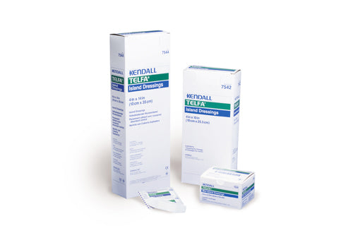 Telfa Adhesive Dressing 4 X10 100/case(4x25) Non-adherent