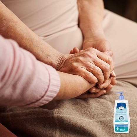 tena body wash cleansing cream alcohol free three in one formula tena proskin cleansing cream rinse free body wash mk931629ea