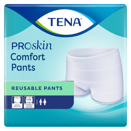 tena proskin comfort pants knit pant unisex knit weave 4x large pull on reusable packaging type case