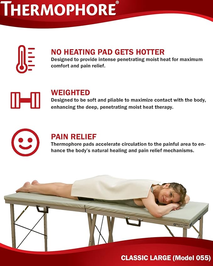 Thermophore Classic Standard 14 X 27 Moist Heating Pad