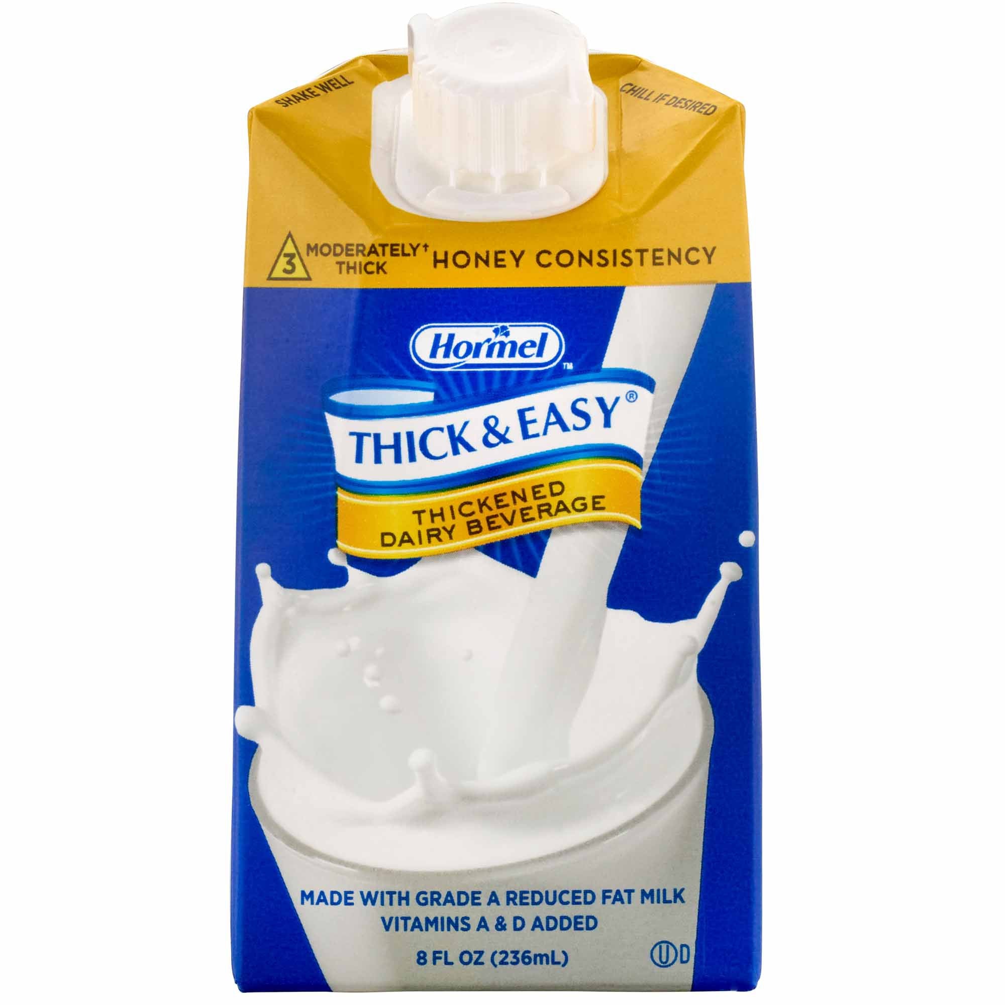 thick easy dairy honey consistency milk thickened beverage 8 oz carton thick easy dairy thickened beverage mk866366ea