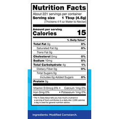 unflavored beverage thickener