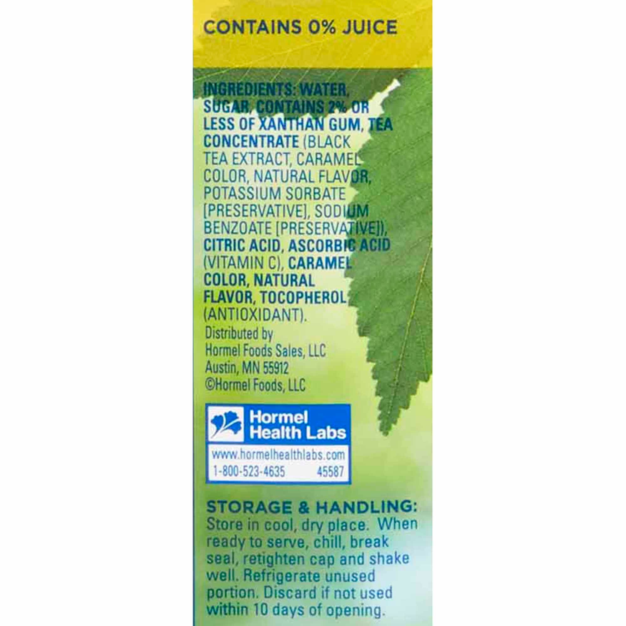 thickened beverage thick easy 46 oz bottle iced tea flavor liquid iddsi level 3 moderately thick liquidized packaging type case